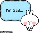 😔-Spoiled Rabbit Useful Talk, Telegram Sticker