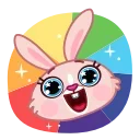 🤩-Mia Bunny, Telegram Sticker