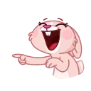 😂-Mia Bunny, Telegram Sticker
