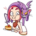 😈-Mia Catlady, Telegram Sticker