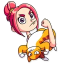 💪-Mia Catlady, Telegram Sticker