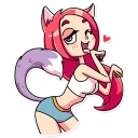 😜-Mia Catlady, Telegram Sticker