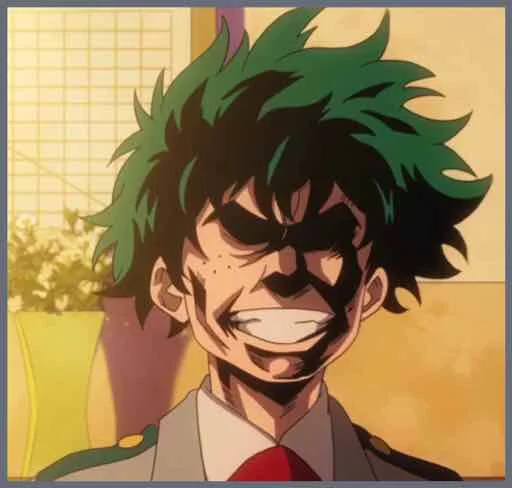 Midoriya Izuku, telegram sticker