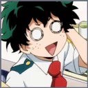 🤔-Midoriya Izuku, Telegram Sticker
