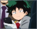 😐-Midoriya Izuku, Telegram Sticker