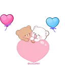 ❤️-Milk & Mocha Set #2, Telegram Sticker