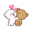 🥰-Milk & Mocha Set #2, Telegram Sticker