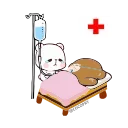😔-Milk & Mocha Set #2, Telegram Sticker