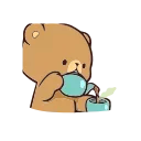☕️-Milk & Mocha Set #2, Telegram Sticker