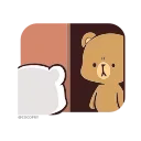 😔-Milk & Mocha Set #2, Telegram Sticker