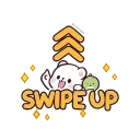 👆-Milk & Mocha Set #2, Telegram Sticker