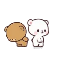 🙇‍♀️-Milk & Mocha Set #2, Telegram Sticker