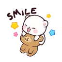 🤤-Milk & Mocha, Telegram Sticker