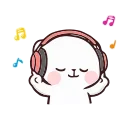 🎧-Milk & Mocha, Telegram Sticker