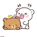🤣-Milk & Mocha, Telegram Sticker