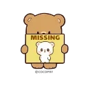 😞-Milk & Mocha, Telegram Sticker