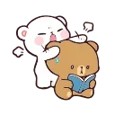 😤-Milk & Mocha, Telegram Sticker
