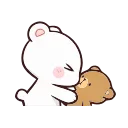 😚-Milk & Mocha, Telegram Sticker