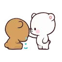 😞-Milk & Mocha, Telegram Sticker
