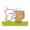 🏃‍♂-Milk & Mocha, Telegram Sticker