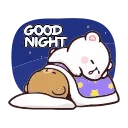 😴-Milk & Mocha, Telegram Sticker