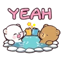 🍻-Milk & Mocha, Telegram Sticker