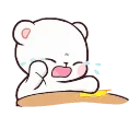 😭-Milk & Mocha, Telegram Sticker