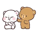 😒-Milk & Mocha, Telegram Sticker
