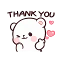 👍-Milk & Mocha, Telegram Sticker