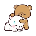 😞-Milk & Mocha, Telegram Sticker