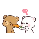 🥕-Milk & Mocha, Telegram Sticker