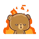 😒-Milk & Mocha, Telegram Sticker