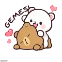 🤪-Milk & Mocha, Telegram Sticker