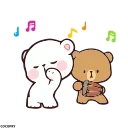💃-Milk & Mocha, Telegram Sticker