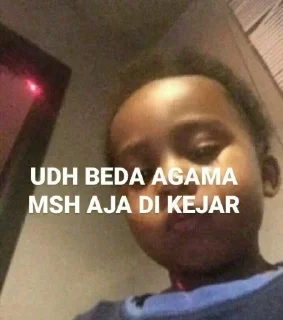 😔-Punya piooo, Telegram Sticker