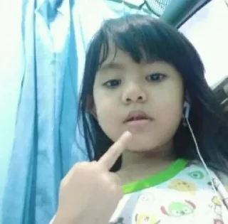 🖕-Punya piooo, Telegram Sticker