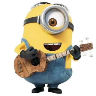 🎸-Minions, Telegram Sticker