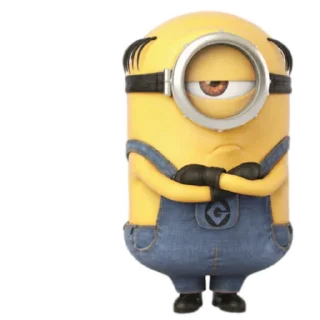 😔-Minions, Telegram Sticker