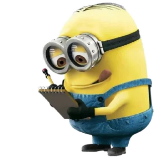 ✍-Minions, Telegram Sticker