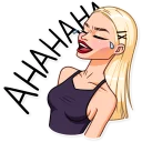 🤣-Miss Alena , Telegram Sticker