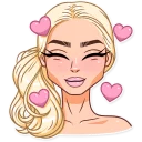🥰-Miss Alena , Telegram Sticker