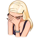 🤦‍♀️-Miss Alena , Telegram Sticker