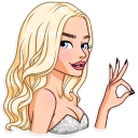 👌-Miss Alena , Telegram Sticker