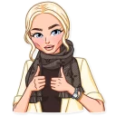 👍-Miss Alena , Telegram Sticker