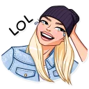 😂-Miss Alena , Telegram Sticker