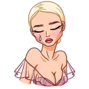 😢-Miss Alena , Telegram Sticker