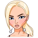 😤-Miss Alena , Telegram Sticker