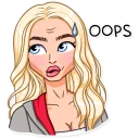 😅-Miss Alena , Telegram Sticker