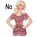 😠-Miss Alena , Telegram Sticker