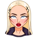 🙄-Miss Alena , Telegram Sticker